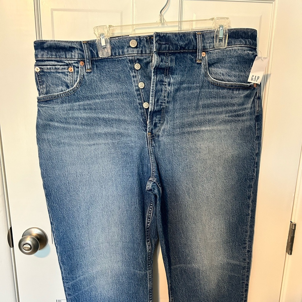 Gap jeans size 34/18 Cheeky straight high rise
